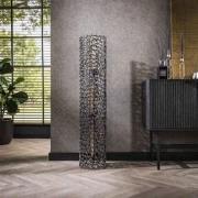 Vloerlamp Cilinder - Zwart Aluminium - 25x25x122cm