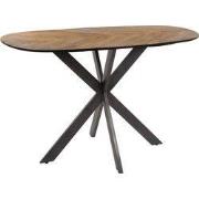 Bartafel Organisch - Naturel Gerecycled Teak - 140x80x92cm