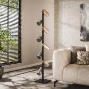 Vloerlamp Gemixt Glas - 8-Lichts - 30x30x175cm