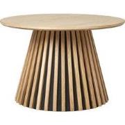 Salontafel Naturel Eikenfineer - Ø70x45cm - Osaka