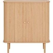 Dressoir Naturel - 80x40x87cm - 2 Deurs - Nikko