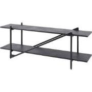 Tv-meubel - Metaal - 140x35x51cm - Piega