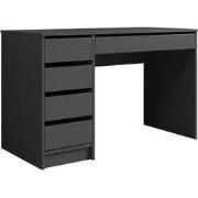 Meubella - Bureau Avio - Grijs - 120 cm
