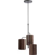 Hanglamp Edisa - Bruin - Ø48cm