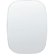 BERGERAC - Wandspiegel - Zilver  - Glas