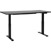 DESTINES - Elektrisch Verstelbaar bureau - Zwart- 160 cm - MDF