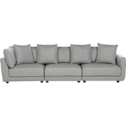 SIGTUNA - Driezitsbank - Lichtgrijs - Polyester