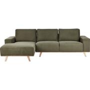 NORA - Hoekbank - Groen - Rechtszijdig - Polyester