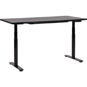 DESTINAS - Elektrisch Verstelbaar bureau - Zwart - 160 cm - MDF