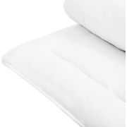 LEMBERG - Dekbed - Wit - 155 x 220 cm - Microvezels
