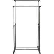 GILMER - Kledingrek - Zwart - Metaal