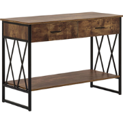 AYDEN - Consoletafel - Donkere houtkleur - MDF