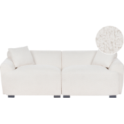 KORIO - Driezitsbank - Gebroken wit - Bouclé