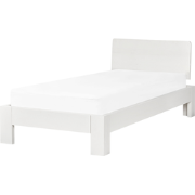 ROYAN - Eenpersoonsbed - Wit - 90 x 200 cm - Dennenhout