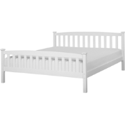 GIVERNY - Tweepersoonsbed - Wit - 160 x 200 cm - Dennenhout