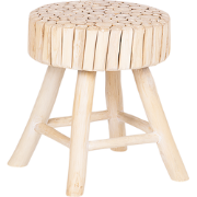 NAMPA - Bijzettafel - Lichte houtkleur - Teakhout