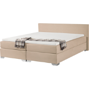 PRESIDENT  - Boxspringbed - Beige - 180 x 200 cm - Polyester
