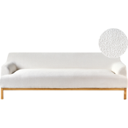 SOSJO - Driezitsbank - Gebroken wit - Bouclé