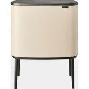 Bo Touch Bin, met 1 binnenemmer, 36 liter - Soft Beige