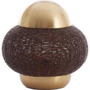 Light & Living - Tafellamp CETARA - Ø32x33cm - Bruin