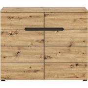 Commode met 2 deuren en 2 laden L100 cm - CANU