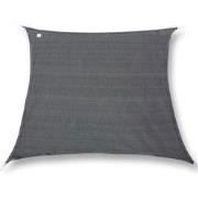 hanSe® Schaduwdoek Vierkant Waterafstotend 2x2 m Zonnedoek Grijs