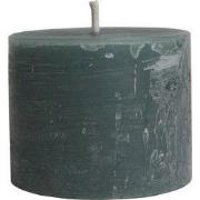 PTMD Kaars New Rustic Outdoor - 15x15x12 cm - Parrafin - Smaragd