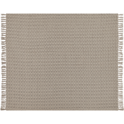 BERE - Bedsprei - Taupe - 200 x 220 cm - Katoen