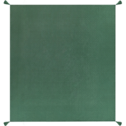 LINDULA - Sprei - Groen - 220 x 200 cm - Katoen