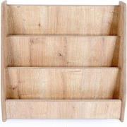 Kinderboekenkast in eiken decor H59 cm - MAEL