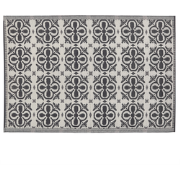 NELLUR - Outdoor kleed - Zwart - 120 x 180 cm - Polypropyleen
