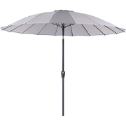 BAIA - Parasol - Lichtgrijs - 270 cm - Polyester