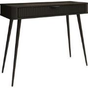 Meubella - Kaptafel Lima - Zwart - 100 cm