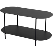 Salontafel met 2 bladen met afgeronde randen L100 cm - LIV