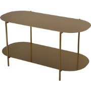 Salontafel met 2 bladen met afgeronde randen L100 cm - LIV