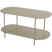 Salontafel met 2 bladen met afgeronde randen L100 cm - LIV