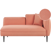 CHEVANNES - Chaise longue - Perzik -  - Polyester