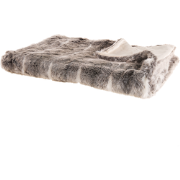 TADDART - Plaid - Lichtbruin - 150 x 200 cm - Acryl