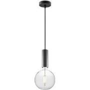 Home sweet home hanglamp Saga zwart Globe g180 - helder