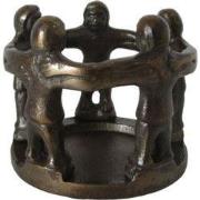 Vriendenkring - Jessy - Antique Brass Shiny