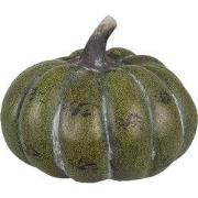 Clayre & Eef Decoratie Pompoen Groen Keramiek