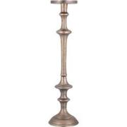 PTMD Yourney Kandelaar - 18 x 18 x 80 cm - Aluminium - Goud