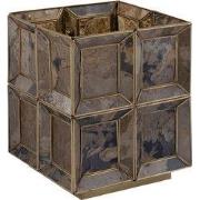 PTMD Layra Tafellamp - 24x24x30 cm - Steen - Messing