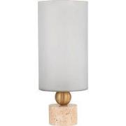 PTMD Windlicht Levee - 20x20x50 cm - Glas - Wit