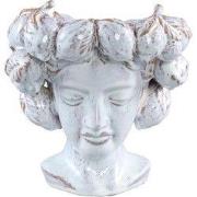 PTMD Alani Standbeeld Vrouw - 23 x 21 x 22 cm - Keramiek - Wit