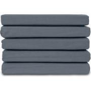 Ten Cate Katoensatijnen Hoeslaken - 140x200 - Donker Blauw