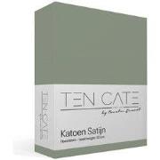 Ten Cate 100% Katoensatijnen Hoeslaken - 140x200 - Groen