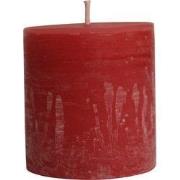 PTMD Kaars New Rustic Outdoor - 15x15x16 cm - Parrafin - Flamingo