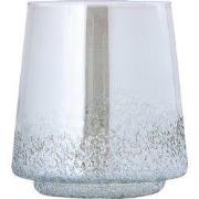 PTMD Windlicht Carrera - 19x19x20 cm - Glas - Groen