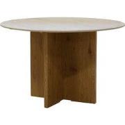 Eettafel Rond - Marmer - 120x120x76cm - Faria